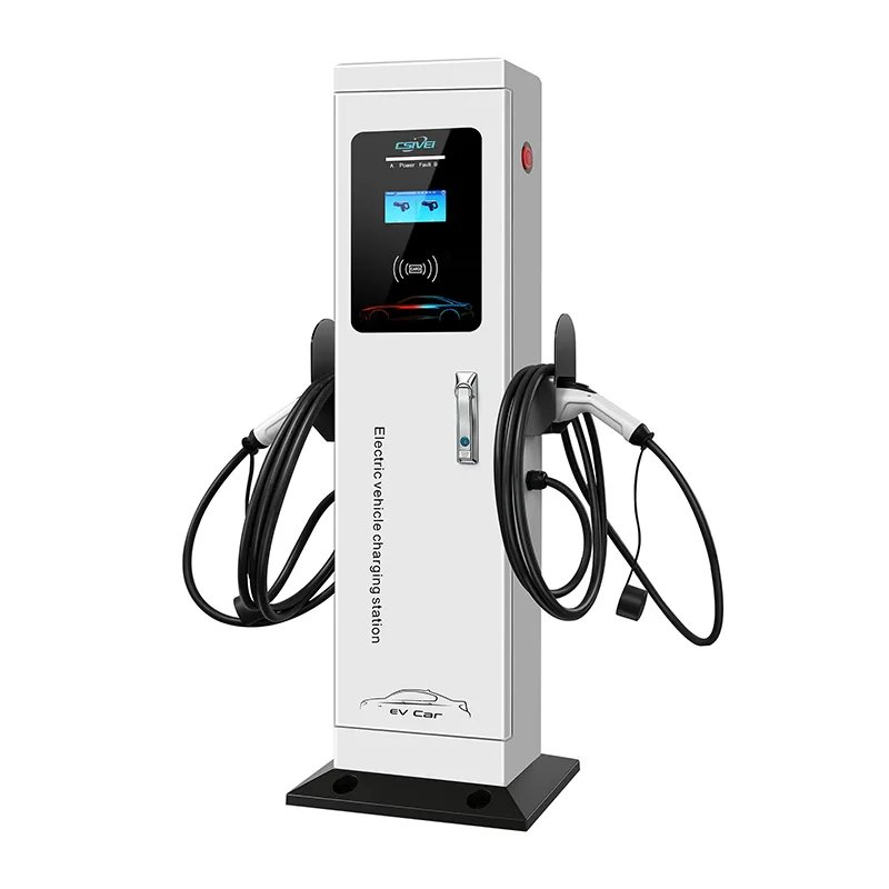 Dual-Gun Standing AC Charging Station